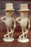 画像5: ct-210201-54 PLANTERS / MR.PEANUT 1950's Salt & Pepper Shaker (Light Brown)