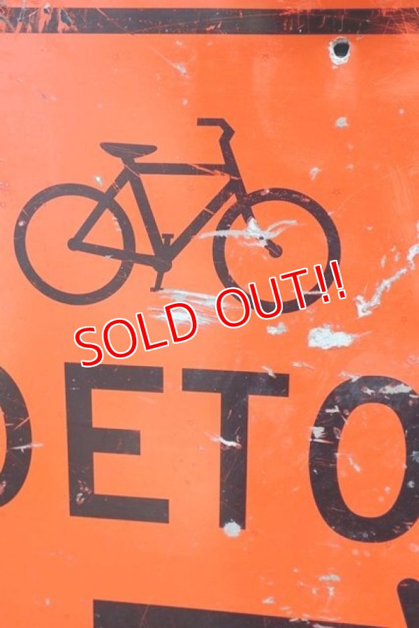 画像3: dp-210201-32 Road Sign "DETOUR"