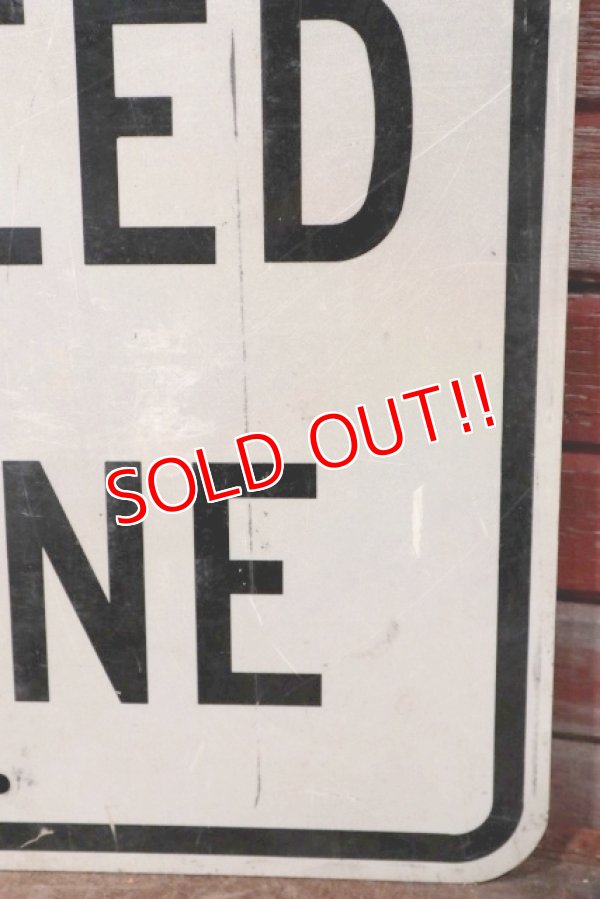 画像5: dp-210201-18 Road Sign "END SPEED ZONE"