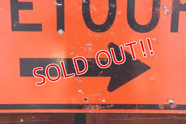 画像4: dp-210201-32 Road Sign "DETOUR"