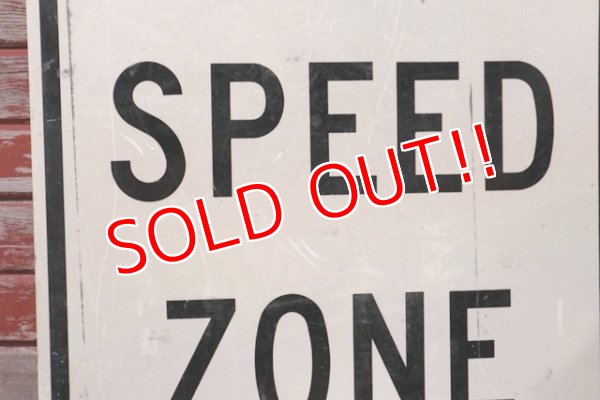 画像3: dp-210201-18 Road Sign "END SPEED ZONE"