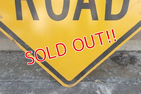 画像4: dp-210201-19 Road Sign "ROUGH ROAD"