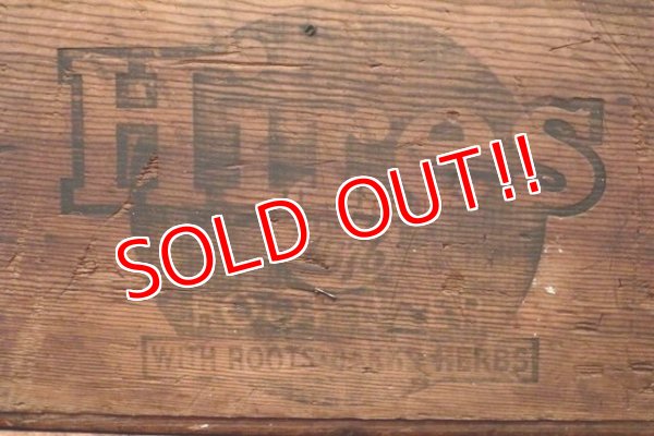 画像2: dp-210201-36 Hires ROOT BEER / 1940's-1950's Wood Box