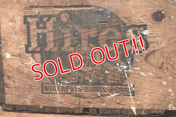 画像7: dp-210201-36 Hires ROOT BEER / 1940's-1950's Wood Box