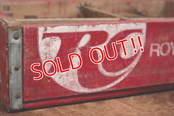 画像2: dp-210201-33 Royal Crown Cola / 1970's Wood Box