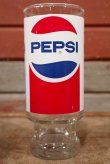 画像1: gs-210201-14 PEPSI COLA / 1980's〜 Glass Tumbler