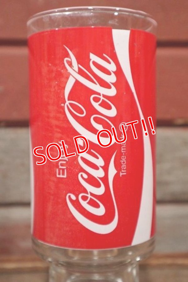 画像3: gs-210201-13 Coca Cola / 1980's〜 Glass Tumbler