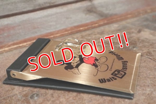 画像3: ct-210201-25 Mickey Mouse / Disneyland 1970's Memo Pad