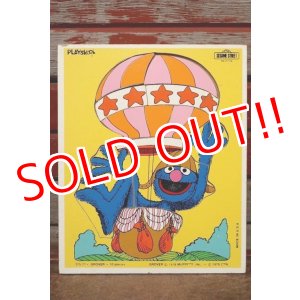 画像: ct-210201-35 Grover / Playskool 1970's Wood Frame Tray Puzzle