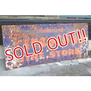画像: dp-210201-09 Firestone / 1940's Metal Sign