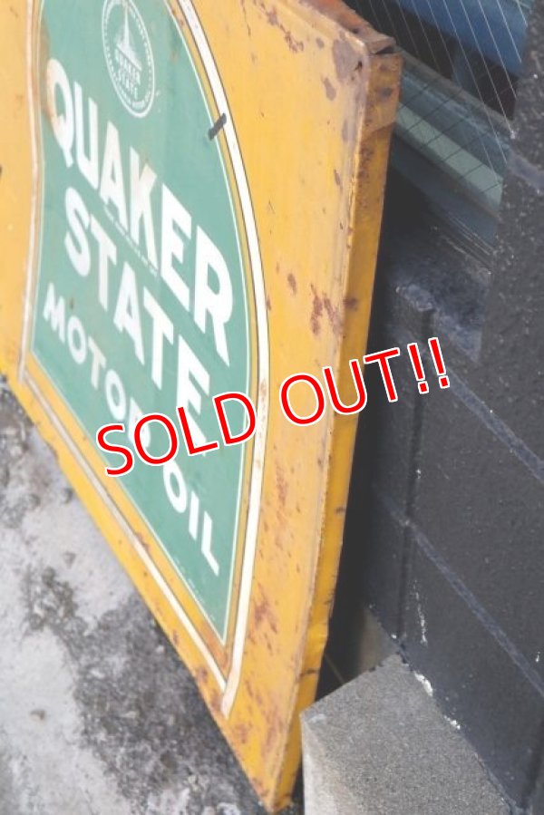 画像10: dp-201201-37 QUAKER STATE / Buy Quality 1960's Huge Sign