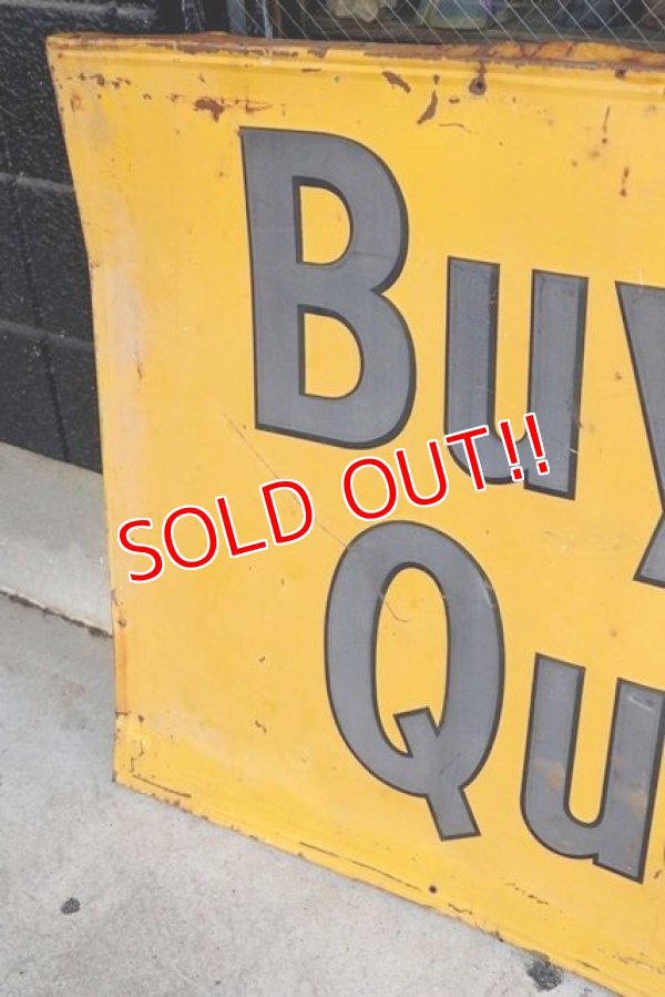 画像3: dp-201201-37 QUAKER STATE / Buy Quality 1960's Huge Sign