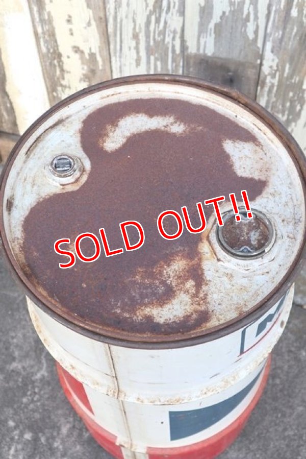 画像9: dp-210301-02 Mobil / 1960's 120 POUNDS 16 GALLONS Oil Can