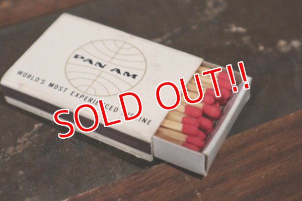 画像6: dp-201114-42 PAN AM / Vintage Match Box