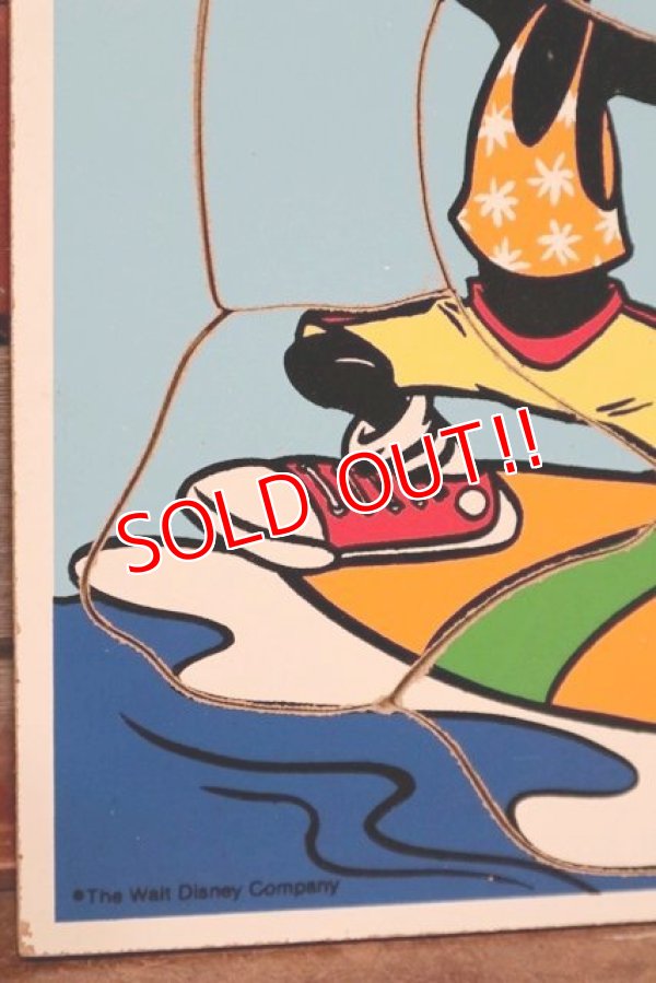 画像3: ct-210101-11 Goofy / Playskool 1980's Wood Frame Tray Puzzle