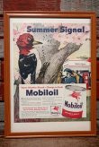 画像1: dp-210301-07 Mobil / The Saturday Evening Post Vintage Advertisement (28)