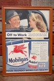 画像1: dp-210301-07 Mobil / The Saturday Evening Post Vintage Advertisement (7)