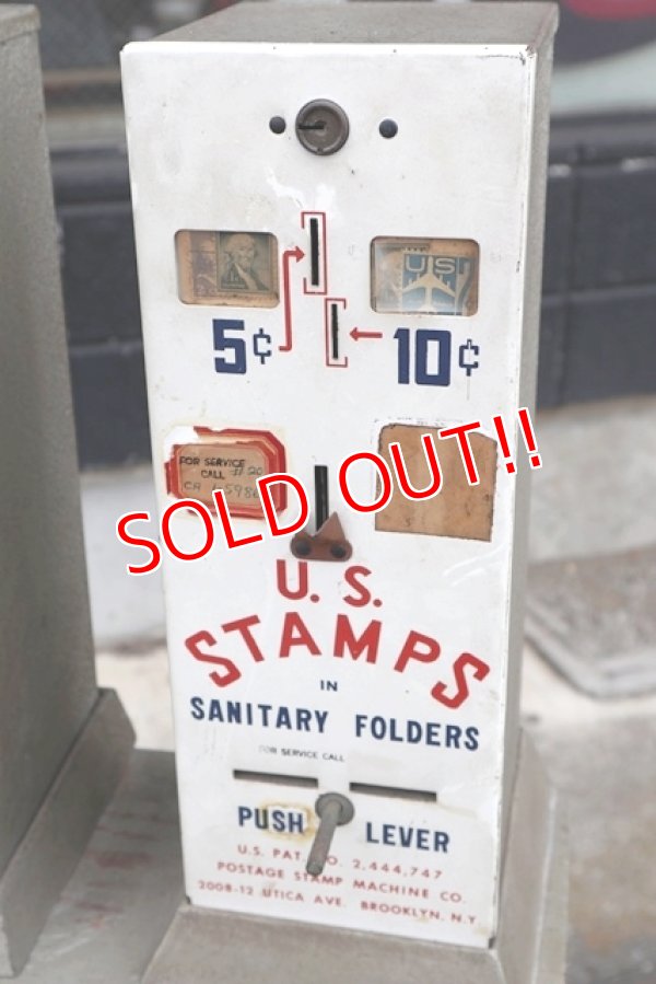 画像3: dp-201114-41 U.S. STAMPS / 1960's Vending Machine