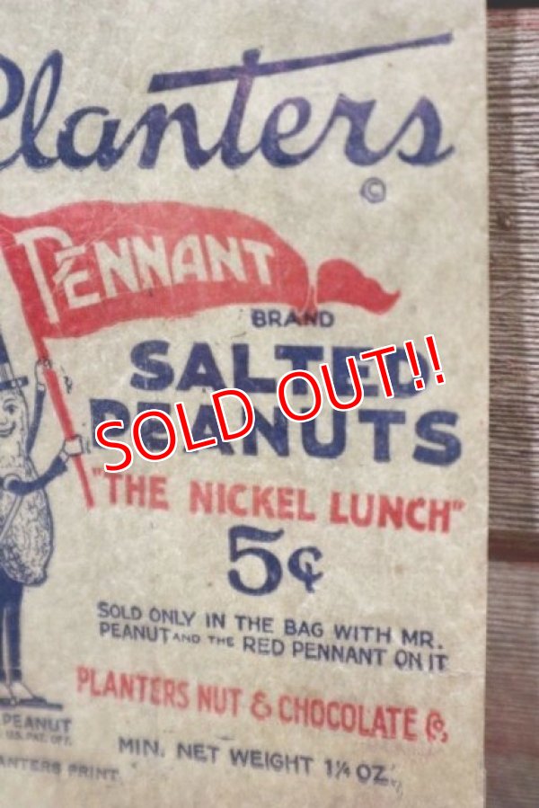 画像3: ct-210301-01 PLANTERS / MR.PEANUT 1950's〜Paper Bags