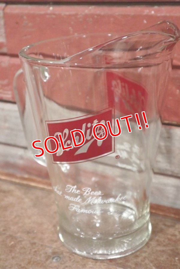 画像2: dp-210301-05 Schlitz / Vintage Pitcher
