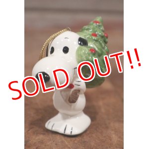 画像: ct-210301-15 Snoopy / Determined 1975 Ornament "Christmas Tree" 