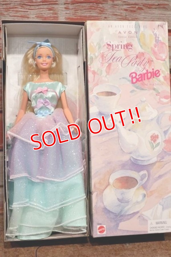 画像1: ct-210101-22 Barbie / AVON Special Edition 1997 Spring Tea Party Doll