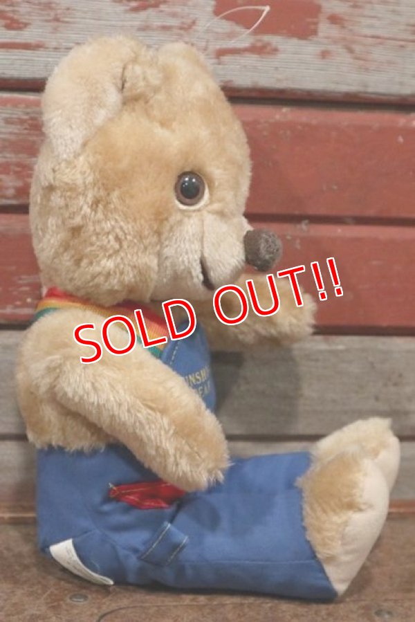 画像5: ct-210301-11 Knickerbocker 1980's Sunshine Bear Plush Doll