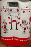 画像4: ct-210301-12 Boy & Girl / Vintage Tin Can