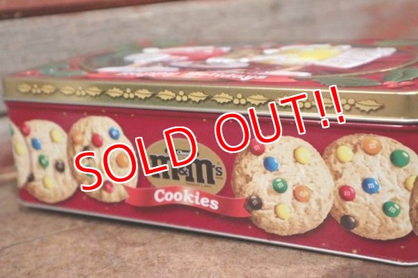 画像3: ct-210301-09 Mars / m&m's Cookies 2000's "Happy Holidays" Tin Can