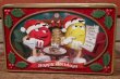 画像1: ct-210301-09 Mars / m&m's Cookies 2000's "Happy Holidays" Tin Can