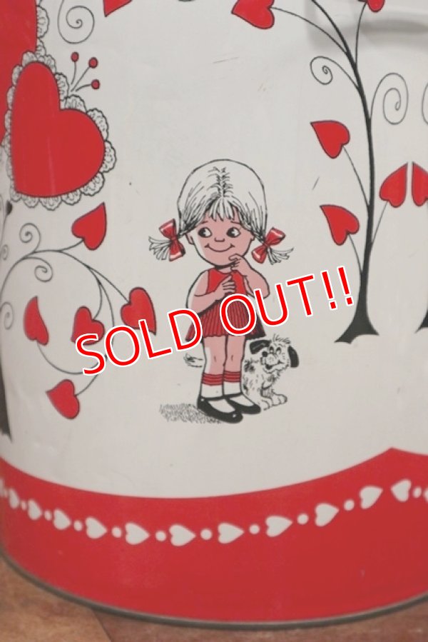 画像3: ct-210301-12 Boy & Girl / Vintage Tin Can