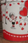 画像2: ct-210301-12 Boy & Girl / Vintage Tin Can