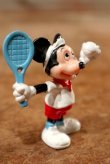 画像2: ct-141209-77 Mickey Mouse / PVC Figure "Tennis"