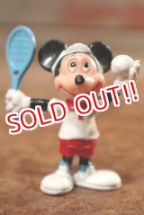 画像: ct-141209-77 Mickey Mouse / PVC Figure "Tennis"