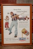 画像1: dp-210301-07 Mobil / The Saturday Evening Post Vintage Advertisement (37)