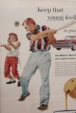 画像3: dp-210301-07 Mobil / The Saturday Evening Post Vintage Advertisement (37)