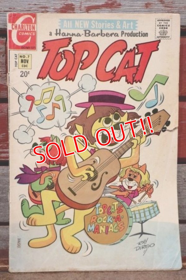 画像1: ct-201114-31 TOP CAT  / 1971 Comic
