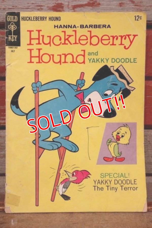 画像1: ct-201114-31 Huckleberry Hound and YAKKY DOODLE / 1967 Comic