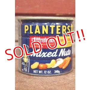 画像: ct-210301-75 PLANTERS / MR.PEANUT 1970's〜 Mixed Nuts Can