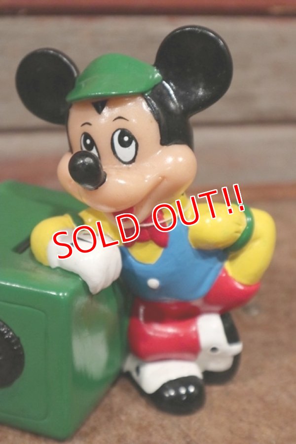 画像2: ct-210301-46 Mickey Mouse / 1980's Coin Bank (China)