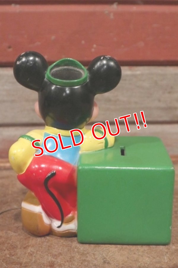 画像5: ct-210301-45 Mickey Mouse / 1980's Coin Bank (Korea)