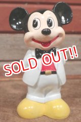 画像: ct-210301-47 Mickey Mouse / 1970's Paper Mache Coin Bank