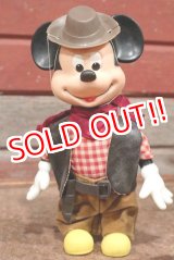 画像: ct-210301-48 Mickey Mouse / Durham 1980's Cowboy Doll