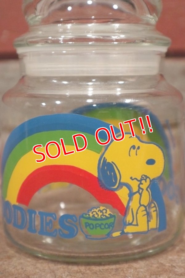 画像4: ct-210301-22 Snoopy / Anchor Hocking 1970's Goodies Candy Pot (S)
