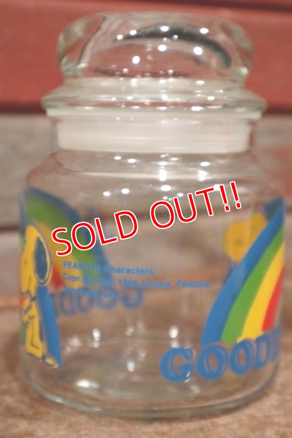 画像5: ct-210301-22 Snoopy / Anchor Hocking 1970's Goodies Candy Pot (S)