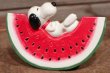 画像3: ct-210301-26 Snoopy / Determined 1970's Coin Bank "Watermelon"