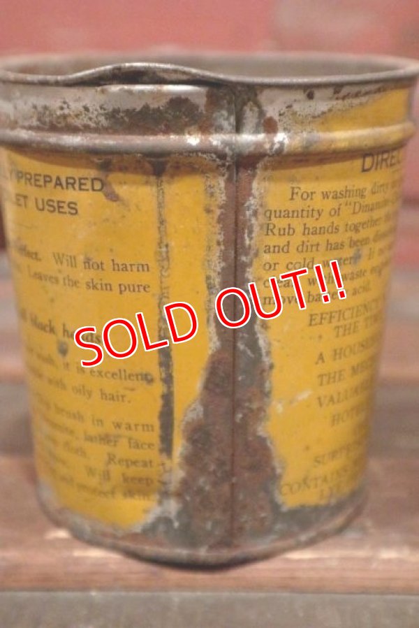 画像5: dp-210301-46 DINAMITE CLEANER / Vintage Tin Can