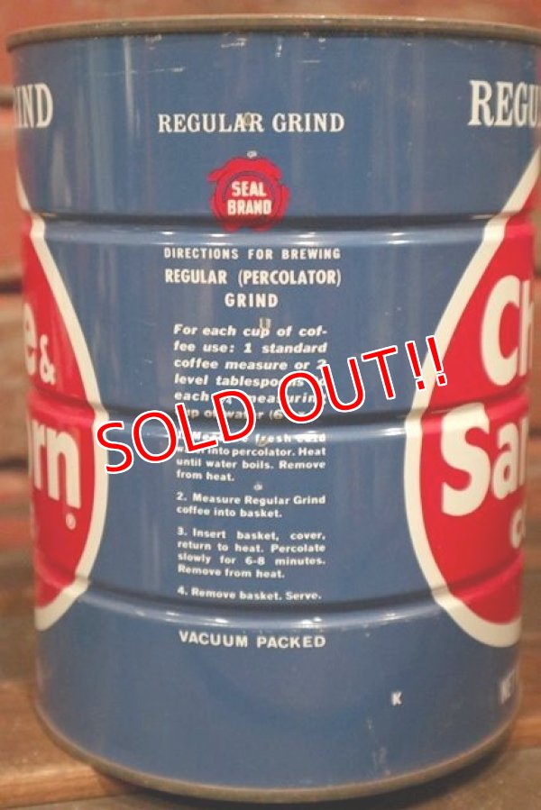画像3: dp-210301-67 Chase & Sanborn COFFEE / Vintage Tin Can