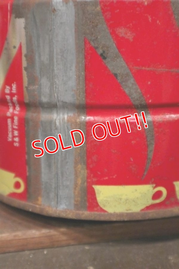 画像6: dp-210301-65 S and W COFFEE / Vintage Tin Can