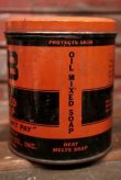 画像4: dp-210301-45 GIBBS BATTERY CO.,INC GB OIL MIXED SOAP / Vintage Tin Can